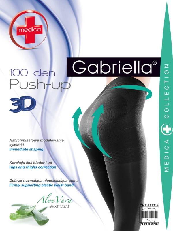 Gabriella Push-up 100 den sukkahousut