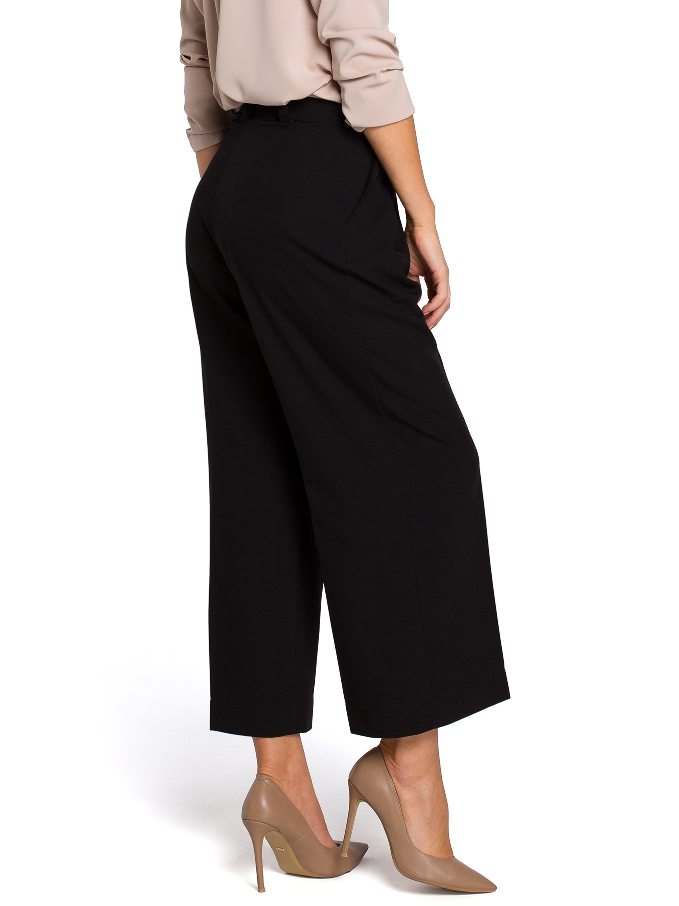 STYLE culottes musta S139