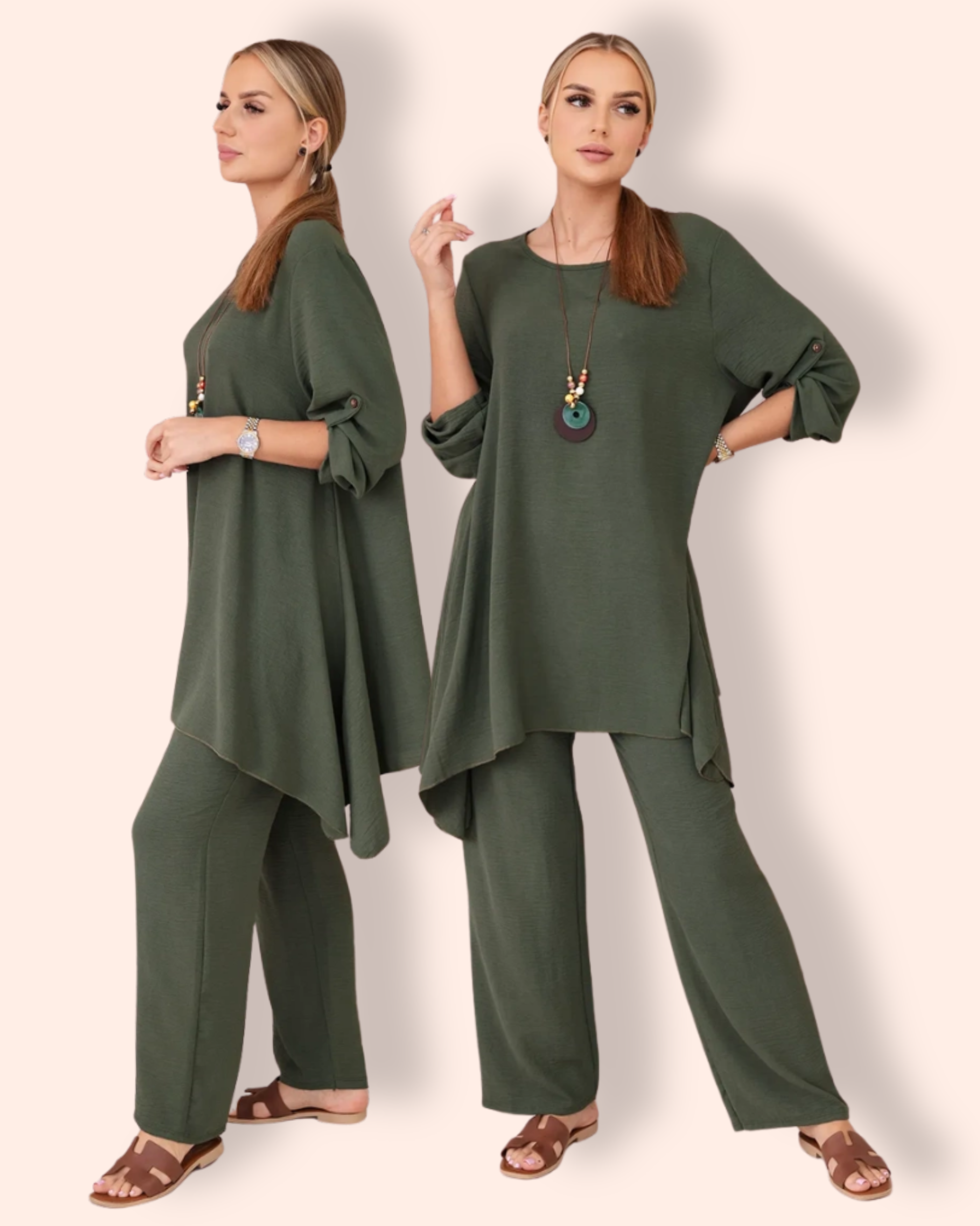 SOFIA setti pistaasi khaki