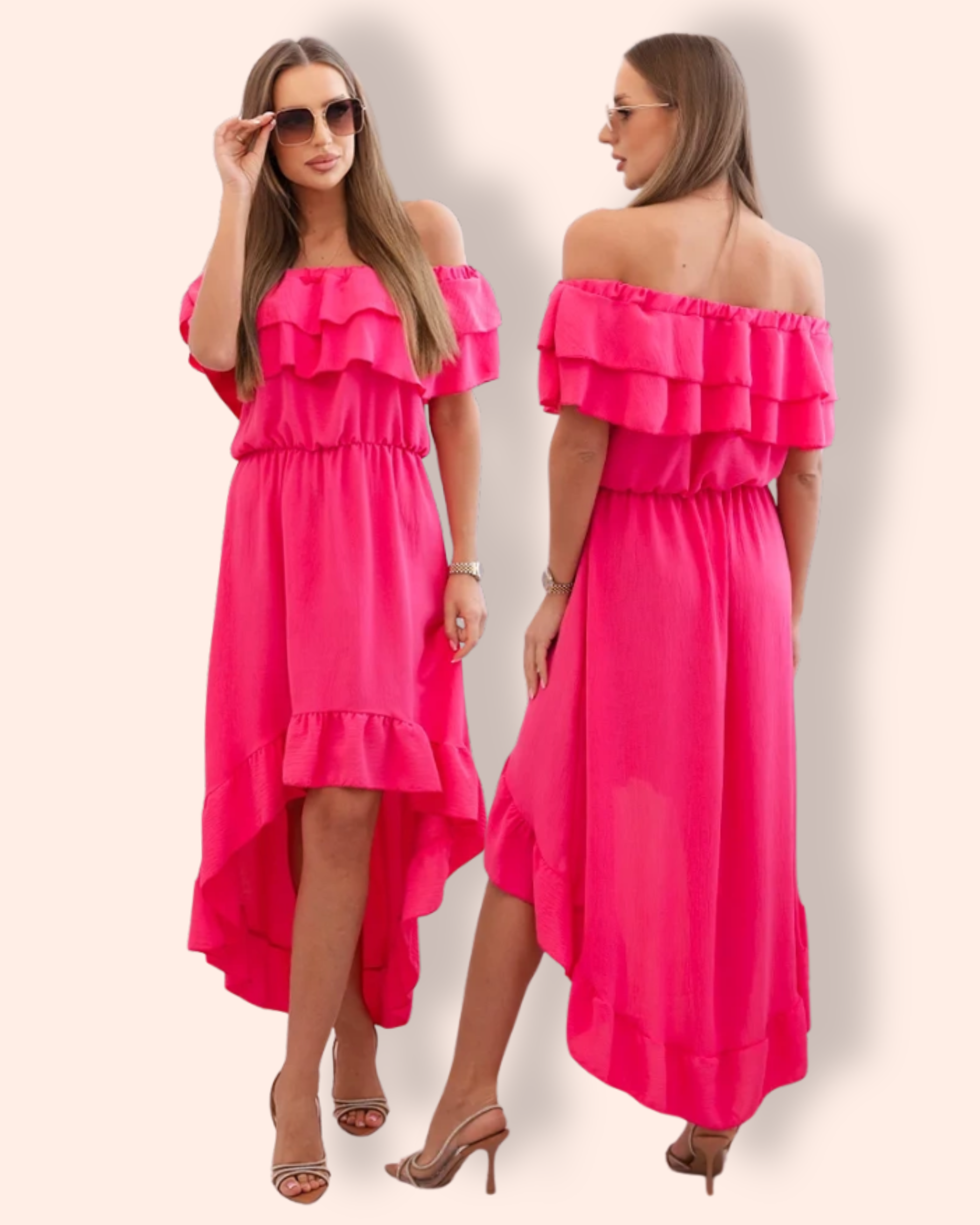 PENELOPE mekko fuksia