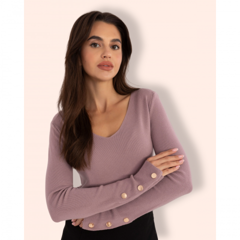 NICOLE viskoosipusero mauve