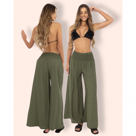DANI palazzo housut khaki