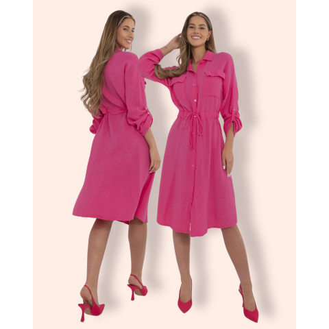 ELLA musliinimekko fuksia