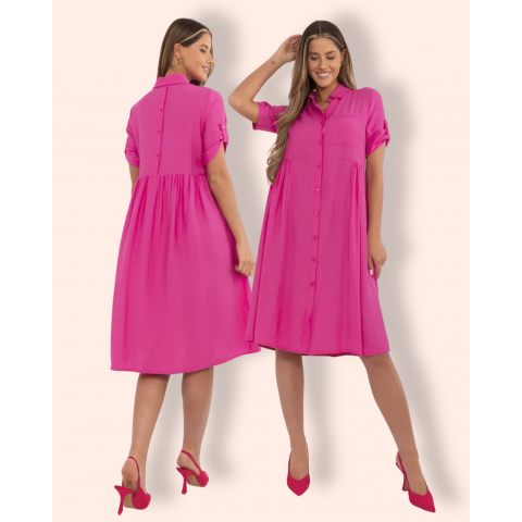MARI t-paitamekko fuksia