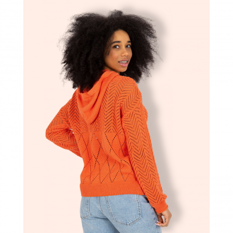 LOTTE Summer Knit neule oranssi