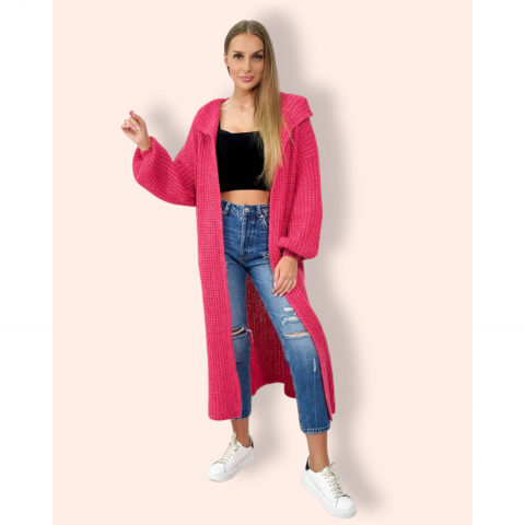 MINNIE neuletakki fuksia
