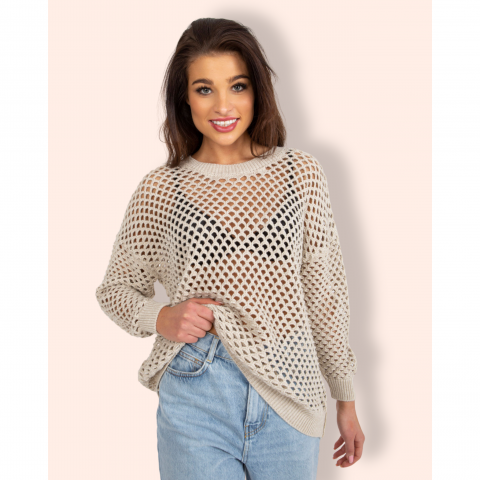 MIRELLA Summer Knit neule beige