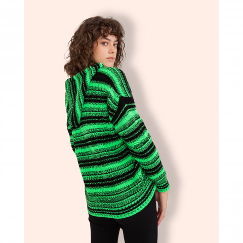 PIRTA Summer Knit neuletakki vihreä