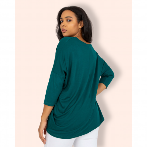 VICKY plus size pusero vihreä